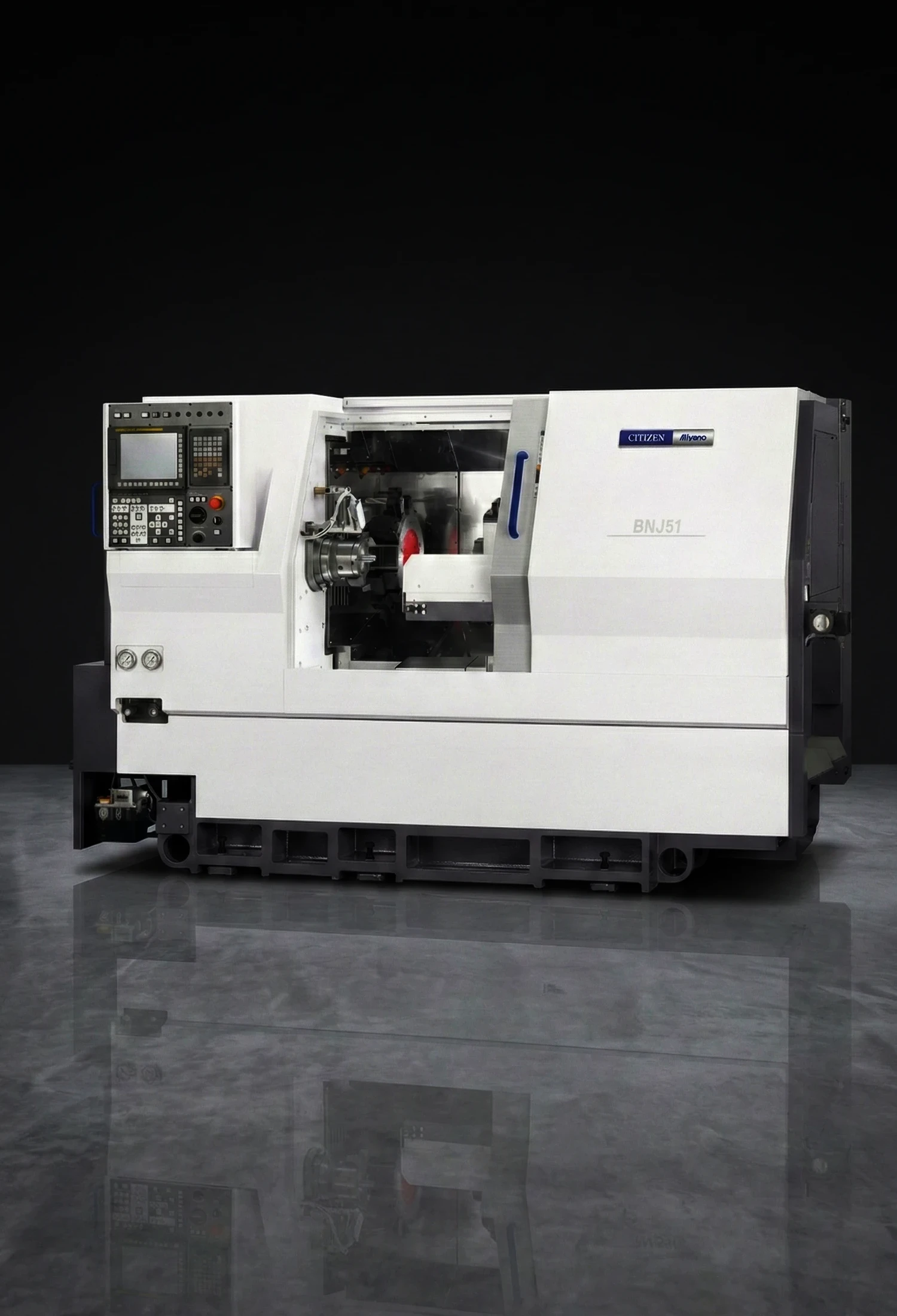 Miyano Dual Spindle Lathes with Live Tooling BNJ51 Series