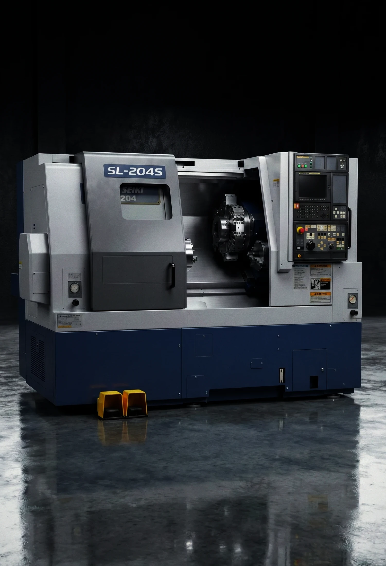 Mori Seiki SL-204S Series Dual Spindle Slant Bed Lathe